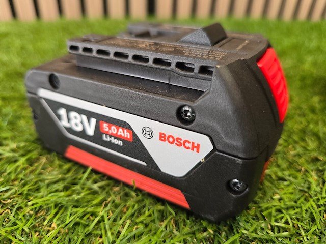2x accu 18v 5.0 ah bosch professional, lion - afbeelding 2 van  4