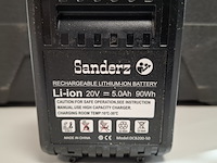 2x accu 20v - 5.0ah dcb200-50 - afbeelding 6 van  6