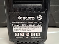 2x accu 20v - 6.0ah dcb200-60 - afbeelding 6 van  6