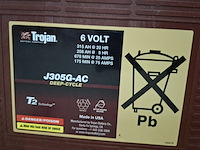 2x accu 6 volt, trojan, j305g-ac - afbeelding 4 van  6