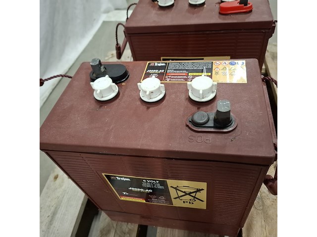 2x accu 6 volt, trojan, j305g-ac - afbeelding 5 van  6