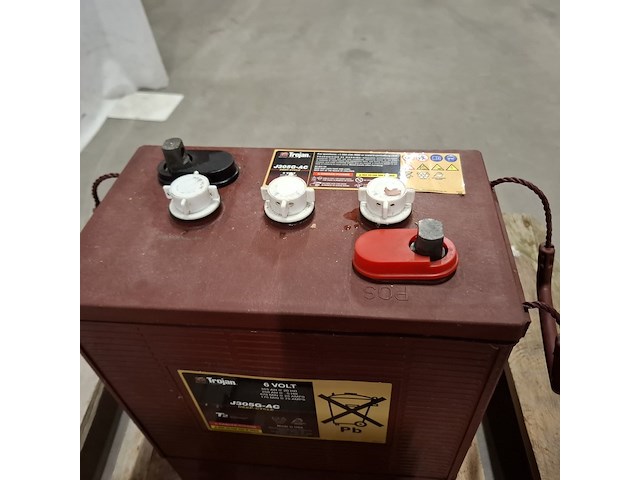 2x accu 6 volt, trojan, j305g-ac - afbeelding 6 van  6