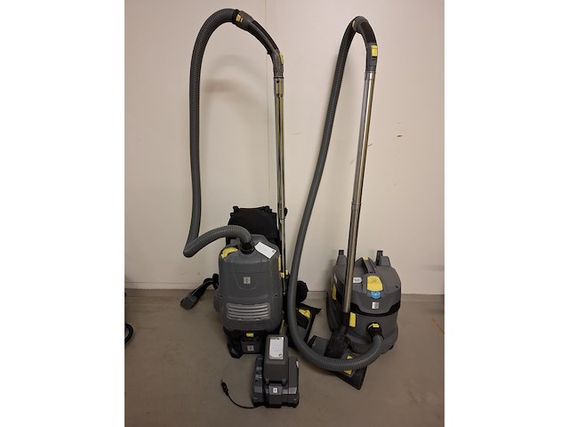 2x accu bedrijfstofzuiger karcher, t9/1bp, bouwjaar 2020 - afbeelding 1 van  8