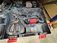 2x accu boorhamer, bosch, gbh 24 vre en gbh 36 v-li - afbeelding 2 van  5
