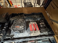 2x accu boorhamer, bosch, gbh 24 vre en gbh 36 v-li - afbeelding 4 van  5