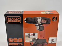 2x accu boormachine, black&decker, bcd001c1, 2021 - afbeelding 2 van  5