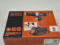 2x accu boormachine, black&decker, bcd001c1, 2021 - afbeelding 5 van  5