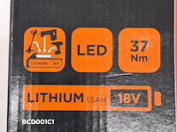 2x accu boormachine, black&decker, bcd001c1, 2021 - afbeelding 2 van  6