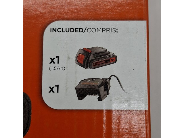 2x accu boormachine, black&decker, bcd001c1, 2021 - afbeelding 3 van  6