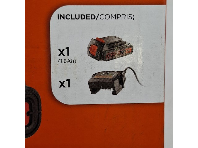 2x accu boormachine, black&decker, bcd001c1, 2021 - afbeelding 3 van  6