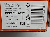 2x accu boormachine, black&decker, bcd001c1, 2021 - afbeelding 4 van  6