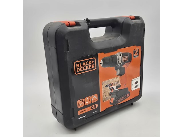 2x accu boormachine, black&decker, bcd003c2k, 2021 - afbeelding 1 van  5