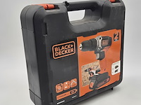2x accu boormachine, black&decker, bcd003c2k, 2021 - afbeelding 1 van  5