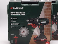 2x accu boormachine, parkside, psbsa 20-li c3 - afbeelding 2 van  5