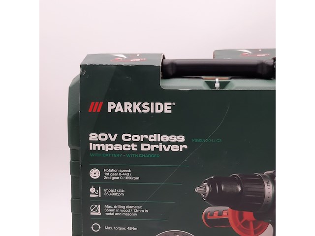 2x accu boormachine, parkside, psbsa 20-li c3 - afbeelding 3 van  5