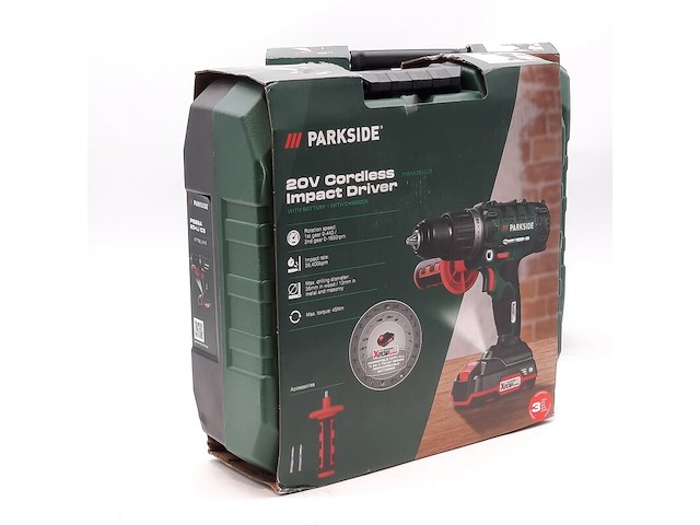 2x accu boormachine, parkside, psbsa 20-li c3 - afbeelding 4 van  6