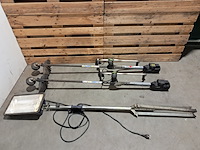 2x accu bosmaaier, ego, bcx3800, incl. werklamp, hella - afbeelding 1 van  26