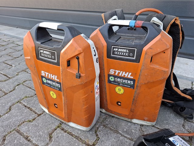 2x accu bosmaaier, stihl, fsa130 - afbeelding 2 van  9