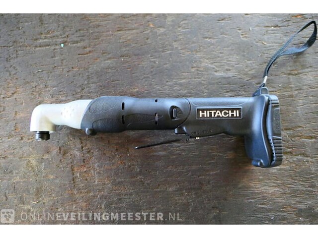 2x accu haakse slagschroevendraaier, hitachi, wh14dcal - afbeelding 1 van  5
