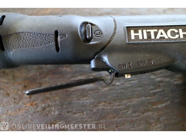 2x accu haakse slagschroevendraaier, hitachi, wh14dcal - afbeelding 5 van  5