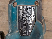 2x accu haakse slijper, makita - afbeelding 5 van  5
