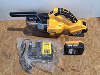 2x accu handstofzuiger 20v, geel - afbeelding 2 van  13