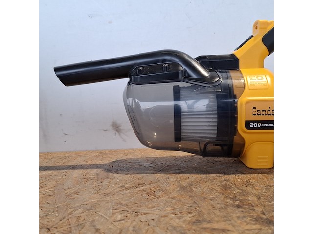 2x accu handstofzuiger 20v, geel - afbeelding 7 van  13