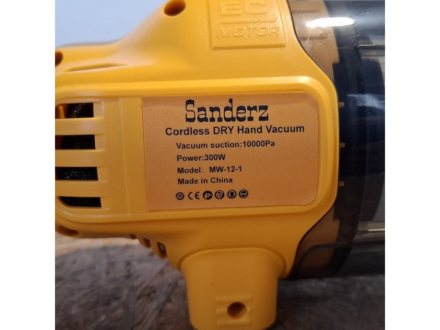 2x accu handstofzuiger 20v, geel - afbeelding 11 van  13