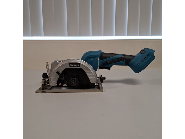 2x accu handzaag 125mm, blauw - afbeelding 1 van  9