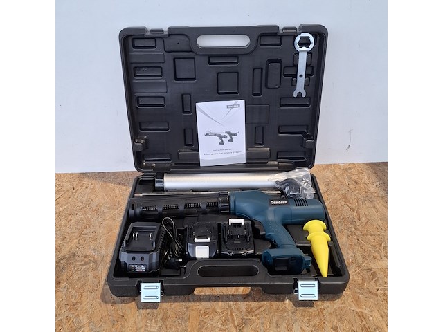 2x accu kitspuit, blauw - afbeelding 7 van  9