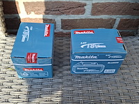 2x accu, makita, 18v, 6.0 ah - afbeelding 2 van  8