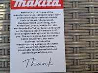 2x accu, makita, 18v, 6.0 ah - afbeelding 8 van  8