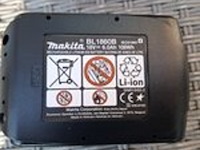 2x accu, makita, 18v, 6.0 ah - afbeelding 6 van  6