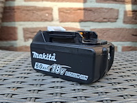2x accu, makita, 18v, 6.0 ah - afbeelding 3 van  6