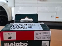 2x accu met adapter metabo, 12v 2.0ah - afbeelding 3 van  4