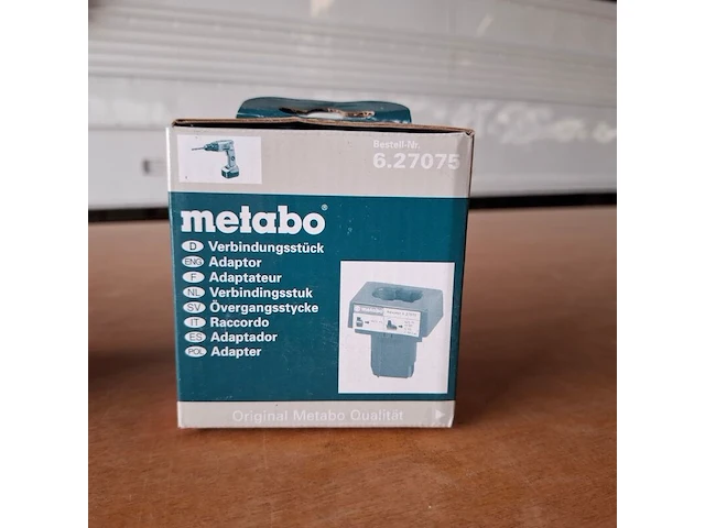2x accu met adapter metabo, 12v 2.0ah - afbeelding 4 van  4