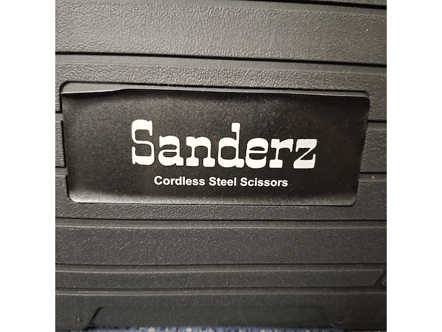 2x accu metaalschaar, blauw - afbeelding 5 van  13