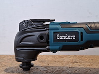 2x accu multitool, blauw - afbeelding 3 van  10