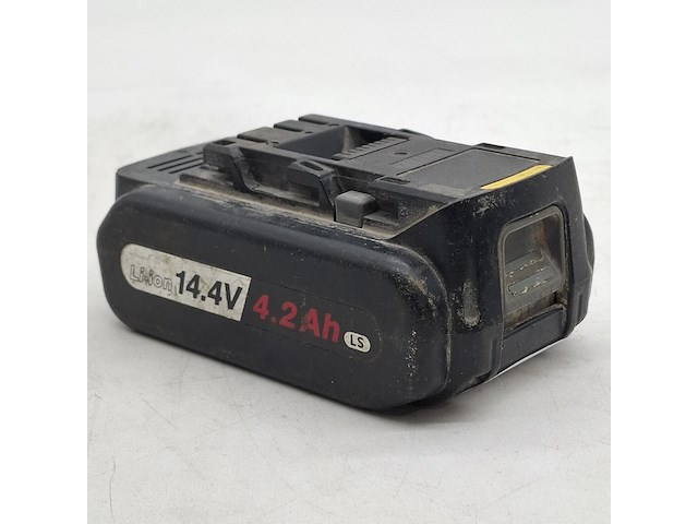 2x accu, panasonic, 14,4v 4,2 ah - afbeelding 6 van  7