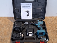 2x accu popnageltang, brushless, blauw - afbeelding 2 van  12