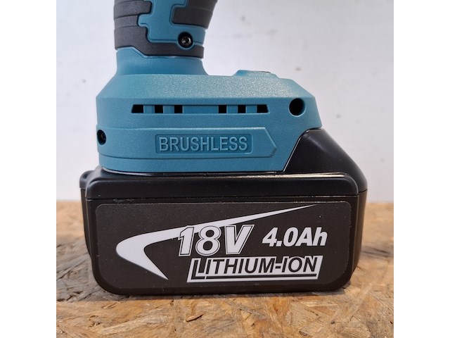 2x accu popnageltang, brushless, blauw - afbeelding 12 van  12