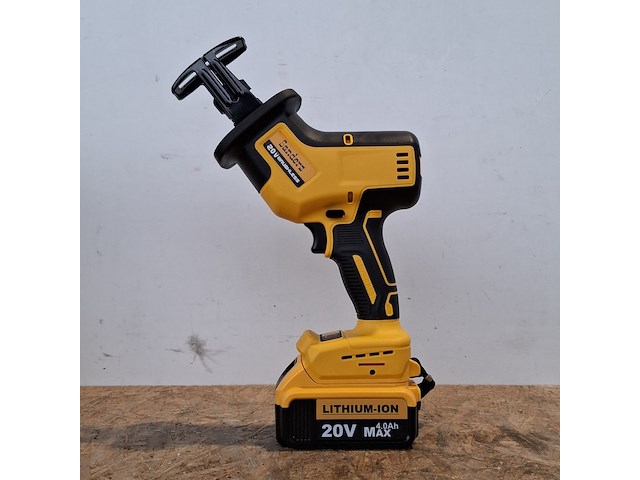 2x accu reciprozaag, brushless, geel - afbeelding 1 van  10