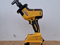 2x accu reciprozaag, brushless, geel - afbeelding 1 van  10