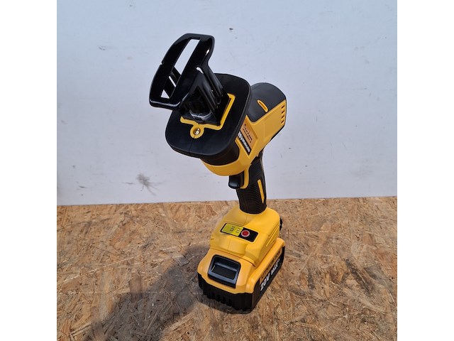 2x accu reciprozaag, brushless, geel - afbeelding 3 van  10