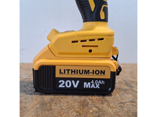 2x accu reciprozaag, brushless, geel - afbeelding 6 van  10