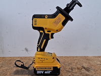 2x accu reciprozaag, brushless, geel - afbeelding 7 van  10