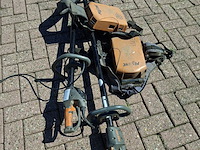 2x accu schoffelapparaat, pelenc - afbeelding 1 van  4