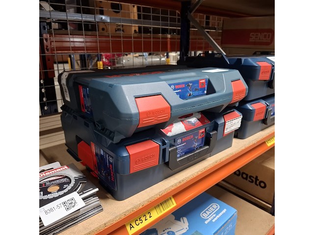 2x accu-schroefboormachine 18v, bosch, gsr 18v-55 - afbeelding 1 van  3