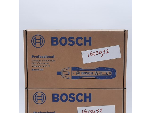 2x accu schroevendraaier, bosch, go - 0601 9h2 102 - afbeelding 2 van  6