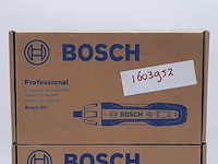 2x accu schroevendraaier, bosch, go - 0601 9h2 102 - afbeelding 2 van  6